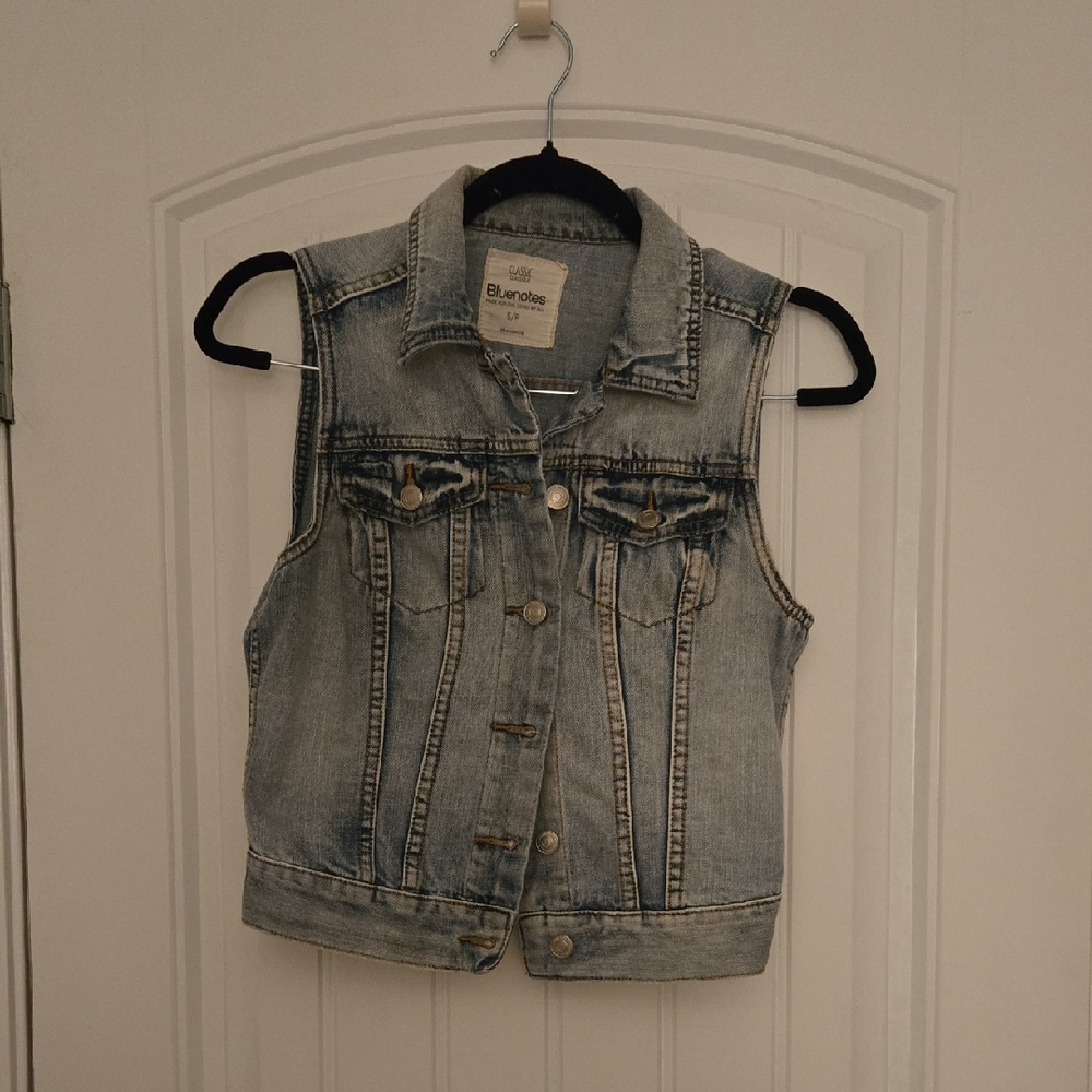 Bluenotes Light Wash Denim Vest